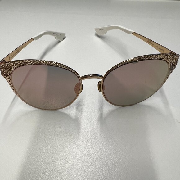 Christian Dior Gold Mirrored Cateye Edition Limitée - Limited Edition - Picture 3 of 10